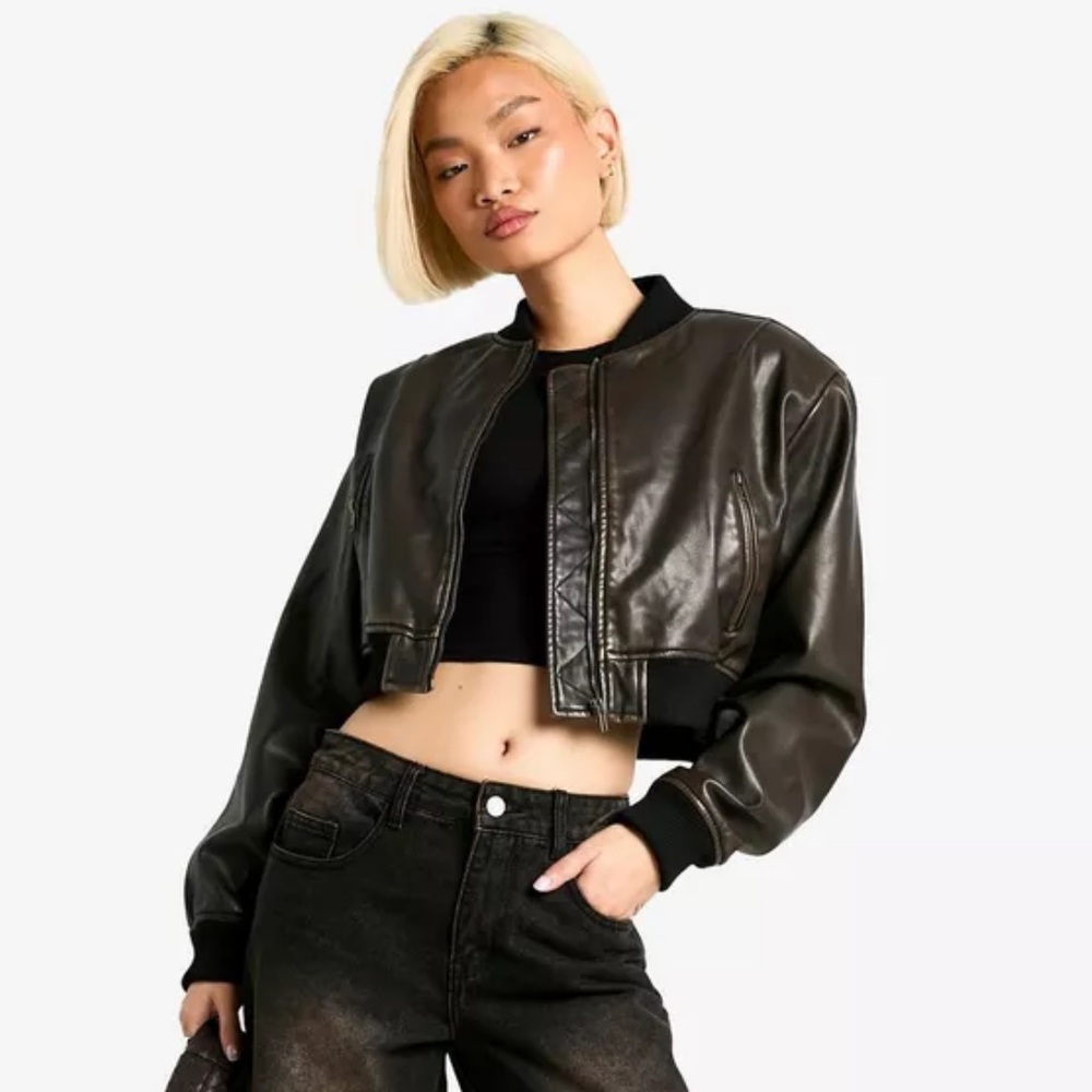 Brown Bomber Jacket